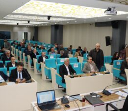 BÜYÜKŞEHİR MECLİSİ OCAK AYI BİRLEŞİMİ YAPILDI 