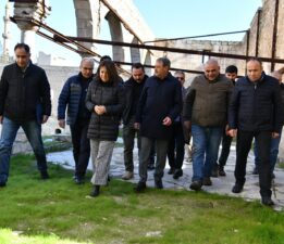 VALİ ŞILDAK TARİHİ ALANLARI İNCELEDİ
