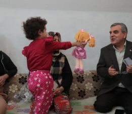 BAŞKAN BEYAZGÜL’DEN EV ZİYARETLERİ