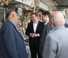 BAŞKAN CANPOLAT HALKLA İÇ İÇE