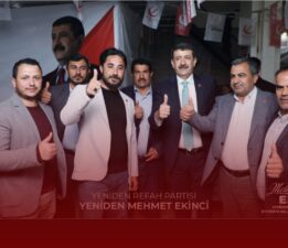 MEHMET EKİNCİ’YE DESTEK GÜN GÜN ARTIYOR