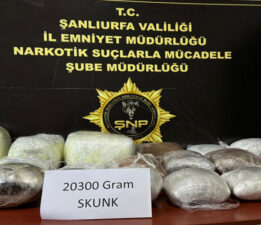 ŞANLIURFA’DA UYUŞTURUCU OPERASYONU: 3 GÖZALTI