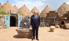 KKTC CUMHURBAŞKANI ERSİN TATAR TARİHİ HARRAN İLÇESİNİ ZİYARET ETTİ