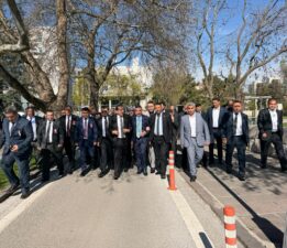 BAŞKAN ÖZYAVUZ VE İL TEŞKİLATI MHP GRUP TOPLANTISINA KATILDI