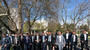 BAŞKAN ÖZYAVUZ VE İL TEŞKİLATI MHP GRUP TOPLANTISINA KATILDI