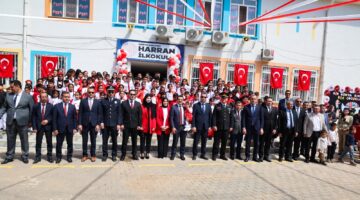 HARRAN’DA 23 NİSAN COŞKUYLA KUTLANDI