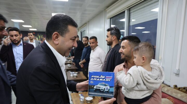 BAŞKAN ÖZYAVUZ TOKİ KONUTLARI SAKİNLERİYLE BULUŞTU