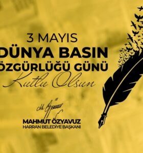 BAŞKAN ÖZYAVUZ’DAN 3 MAYIS DÜNYA BASIN GÜNÜ MESAJI