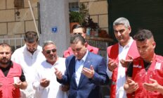 BAŞKAN ÖZYAVUZ BAYRAMDA GÜNDÜZ AİLESİNİ UNUTMADI