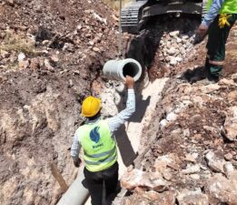ŞUSKİ, HALFETİ’DE ALTYAPIYI GÜÇLENDİRİYOR