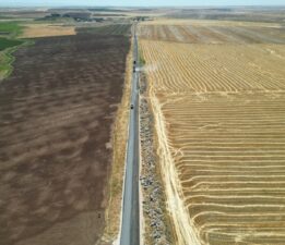 HİLVAN’DA 8,5 KİLOMETRELİK YOL YENİLENDİ
