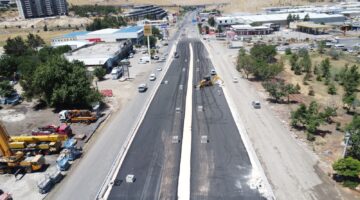 EVREN SANAYİ SİTESİ KATLI KAVŞAK PROJESİNDE YOĞUN MESAİ KATLI KAVŞAKTA ÇALIŞMALAR GECE GÜNDÜZ SÜRÜYOR