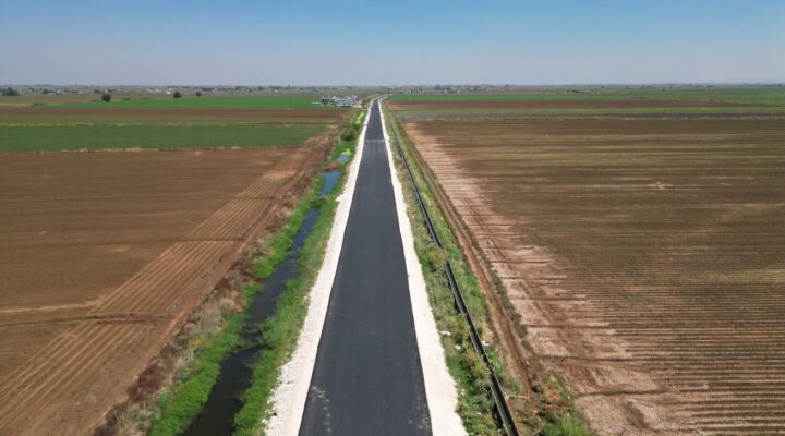 HARRAN İLE AKÇAKALE’Yİ BİRBİRİNE BAĞLAYAN 17 KİLOMETRELİK GRUP YOLU TAMAMLANDI