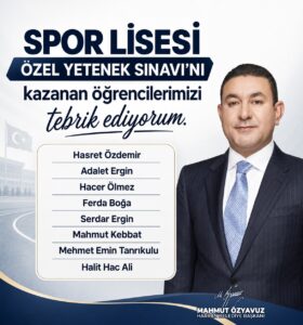 BAŞKAN ÖZYAVUZ: AÇTIĞIMIZ KURSLARLA GENÇLERİMİZ HAYALLERİNE KAVUŞUYOR
