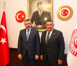 MHP’li Vekil İbrahim Özyavuz, İçişleri Bakanı Mustafa Çiftçi İle Görüştü