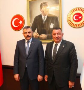 MHP’li Vekil İbrahim Özyavuz, İçişleri Bakanı Mustafa Çiftçi İle Görüştü