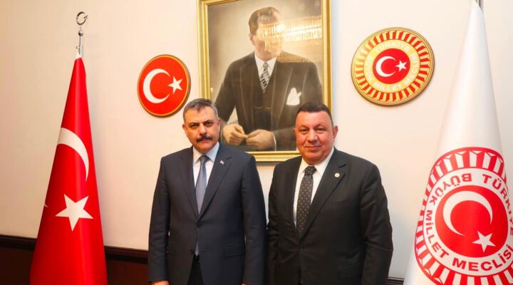 MHP’li Vekil İbrahim Özyavuz, İçişleri Bakanı Mustafa Çiftçi İle Görüştü