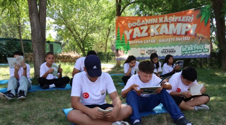 ÇOCUKLAR DOĞANIN KALBİNDE HEM EĞLENDİ HEM ÖĞRENDİ