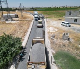ŞANLIURFA BÜYÜKŞEHİR’DEN KIRSALA ASFALT HAMLESİ! 10 KİLOMETRELİK YOL TAMAMLANDI