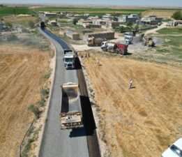 BÜYÜKŞEHİR, 50 YILLIK HASRETİ SONA ERDİRDİ  ‘SINIRIN SIFIR NOKTASI’NDAKİ MAHALLELER İLK KEZ SATHİ ASFALTLA BULUŞTU