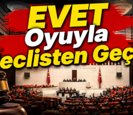 468 Oyla Kabul Edildi! Terörsüz Türkiye Düzenlemesi Yasalaştı