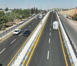 EVREN SANAYİ SİTESİ KATLI KÖPRÜLÜ KAVŞAĞI TAMAMLANDI, ARAÇ GEÇİŞLERİ BAŞLADI
