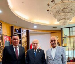 Milletvekili İbrahim Özyavuz ve Kardeşi Mahmut Özyavuz Devlet Bahçeli’yi Ziyaret Ettiler