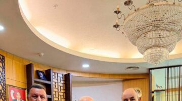 Milletvekili İbrahim Özyavuz ve Kardeşi Mahmut Özyavuz Devlet Bahçeli’yi Ziyaret Ettiler