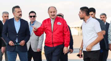 BAŞKAN GÜLPINAR, TEKNOFEST HAZIRLIKLARINI YERİNDE